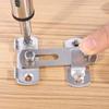 Door Lock Sliding Barn Door Latch Bolt Stainless Steel Hasp Latch Bolt Wine Cabinet Closet Window Door Lock Buckle Hardware