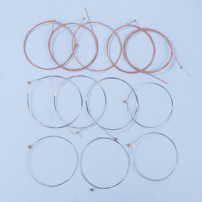 1 Set A2012 12-saitige Akustikgitarrensaiten 010-026 Musikinstrument Gitarrenteile Zubehör 12 Gitarrensaiten