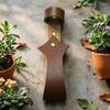 Open Top Folding Fan Holder Belt Loop Waist Fan Pouch Gift Idea Leather Fan Case  Halloween Costume