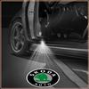 2 Stück Auto LED Tür Willkommens-Projektorleuchten Kabellose Geister Schatten Trittbeleuchtung für Skoda Octavia A5 A7 Fabia 1 Superb Kamiq Rapid Yeti Citigo S Kodiak
