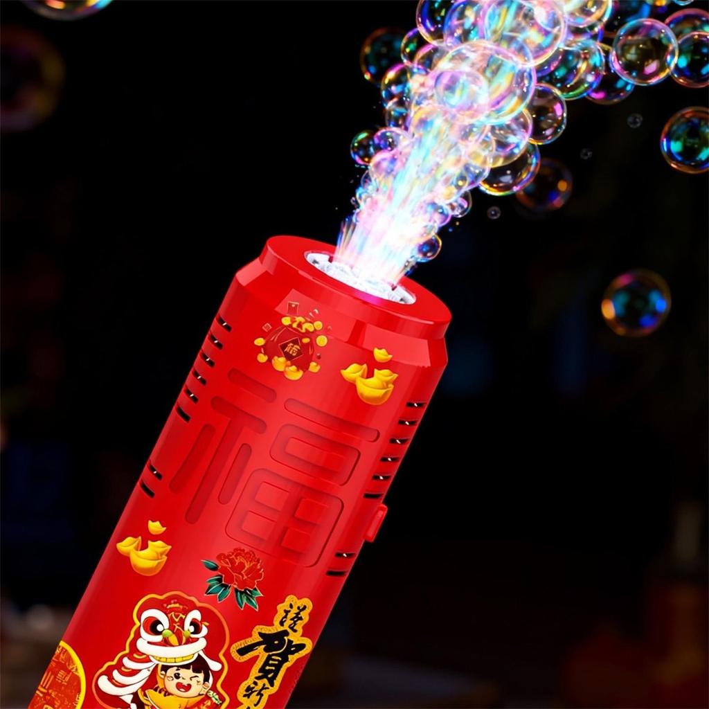 Utomatic Electric Bubble Bubble Machine Circle Bubble Light Music Of Water Bubble Toys