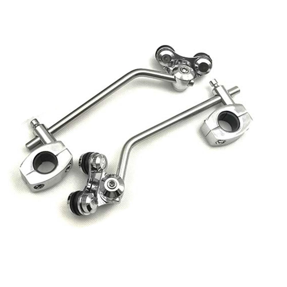 Universal Motorrad Windschutzscheibenhalter Rahmen 7/8" 22mm / 1" 25mm Halterung Standard Lenker Motorradzubehör