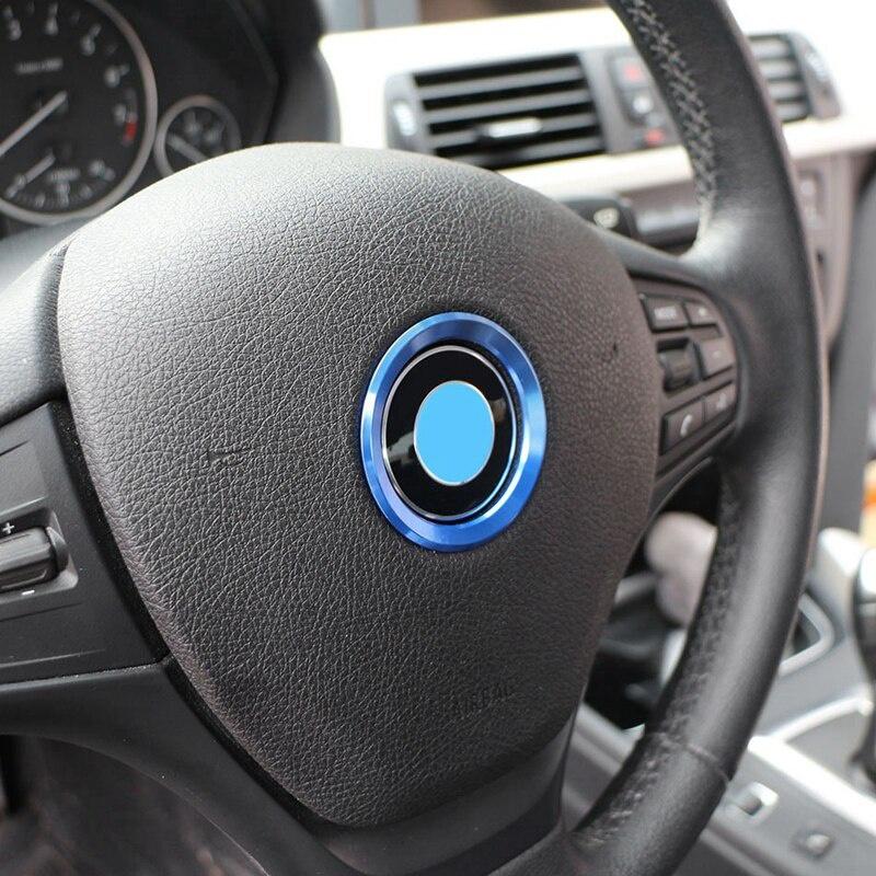 1 Pieces Of Steering Wheel Cover Sticker, Steering Wheel Center Ring Decoration for B*W 3 Series