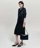 Lugkaeseuteu Seren H-Line Midi Skirt_Black