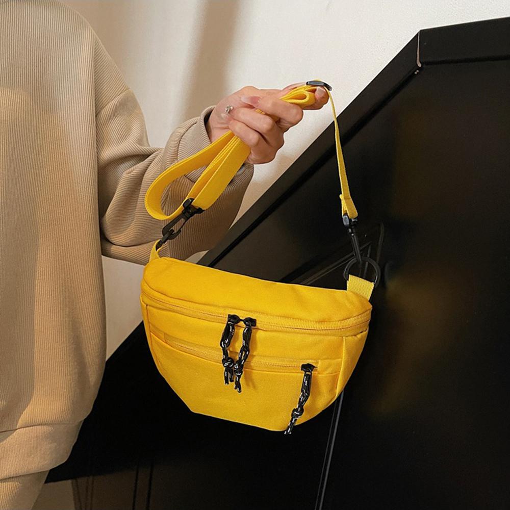 Large Capacity Dumpling Shoulder Bag Korean Style Sports Crossbody Bag Girls Boys