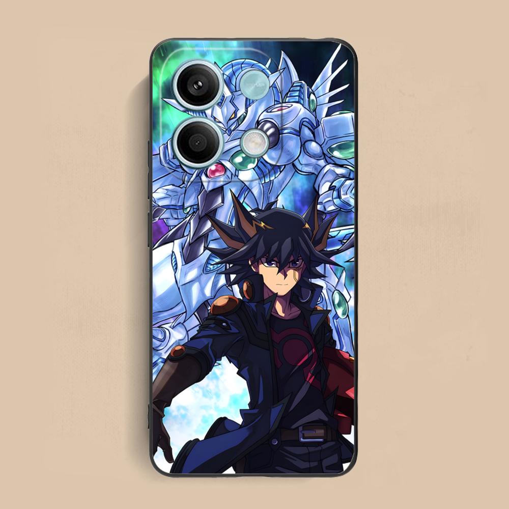 Yugioh Yusei Fudo Mobile Phone Case for Xiaomi Redmi Note 14 13 12 11 S Pro Plus 4G 5G Colorful Printing Cover Luxury Cover