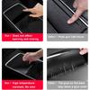 Center Console Silicone Wrap Kit With Cup Holder For Tesla Model 3 - / Model Y -2024 (Black)