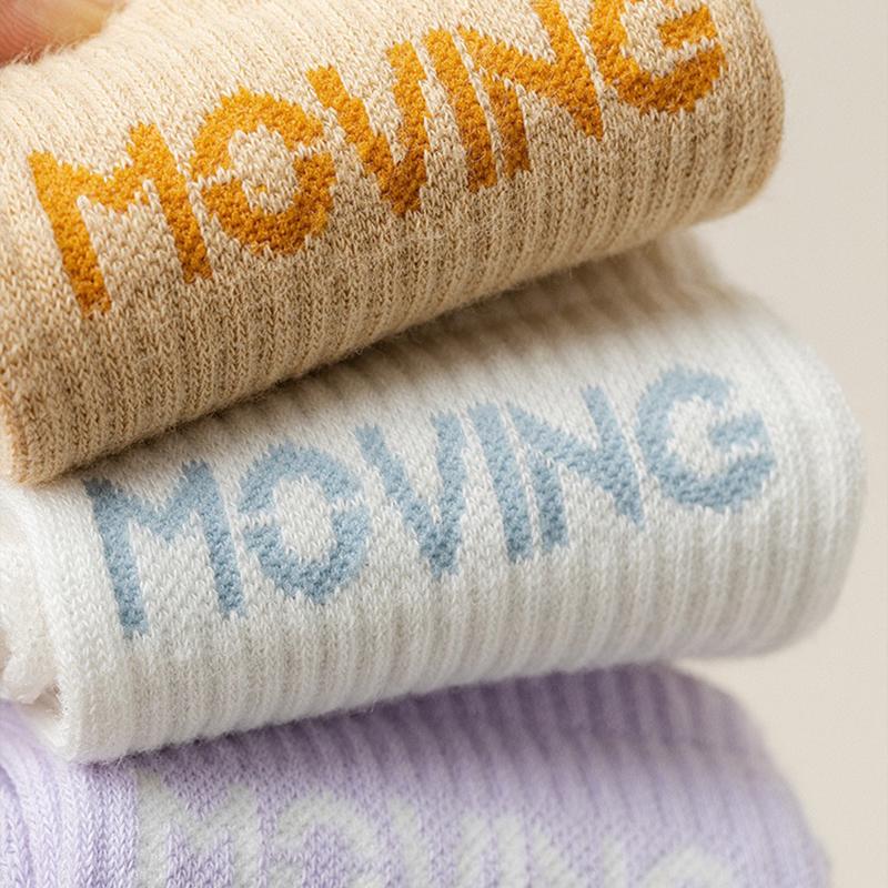 Yoga Socks Professional Women's Mid Tube Socks Pilates Sports Fitness Socks Non Slip Socks
