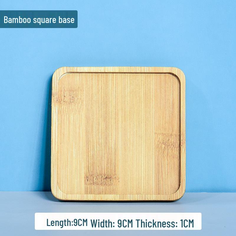 Bamboo Coaster & Placemat DIY Kit for Kids - Square & Round Mosaic Base