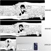 Xxl Chainsaw Man Reze Makima Mouse Pad Anime Gamer Gaming Pc Accessories Mouse Pad Large Keyboard Computer Hd Printing Desk Mat