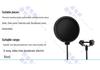 Double Layer Soundproof Anti-Pop Filter for Recording and Live Broadcast Microphones