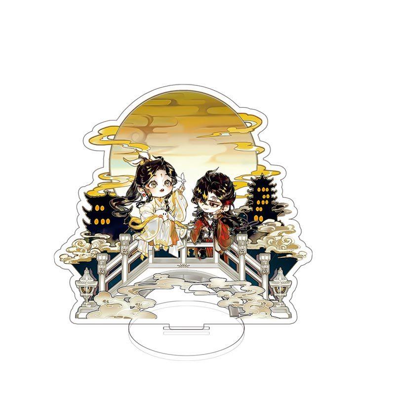 

Tiangong Blessing Acrylic Standing Brand, Xie Lian, 15Cm Large Standing Brand Ornament Around Huacheng Animation 5.5CM*3PCS