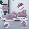 Mum Shoes,Summer New Mesh Shoes Women,Old Beijing Cloth Shoes,Walking Shoes Ladies Casual Single Shoes