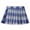 Plissee-Rock für Mädchen mit Gittermuster, elastischer Bund, rutschfestes Futter, vielseitiger All-Match-Rock für Freizeit und Spiel