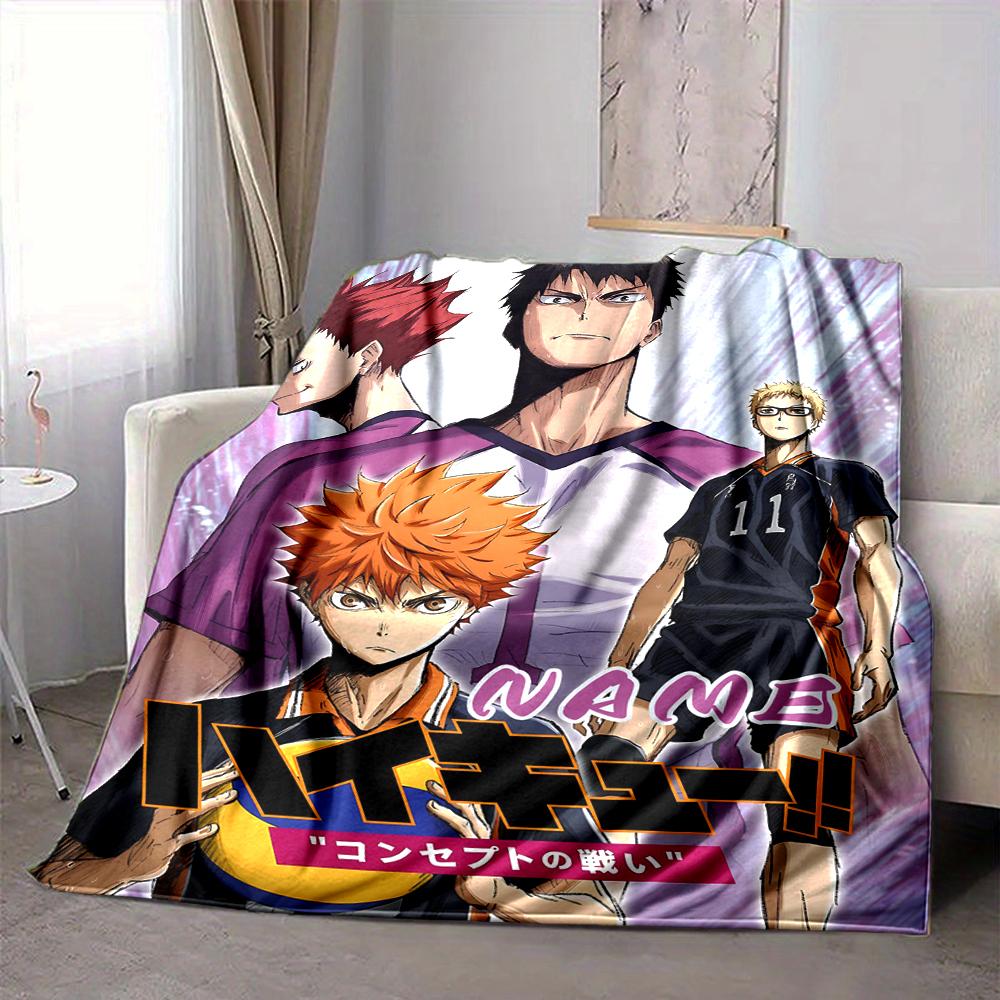 Custom 1pc Volleyball Friendship Adventure Blanket, Soft And Comfortable Blanket, Casual Warm, Camping Travel Blanket, Birthday Gift Q91289