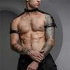 Harness for Men Strap Costume Sexy Shoulder Bondage Chest Lingerie Pu Leather Belt Erotic Hollow Gay Clothing for Adult Sex
