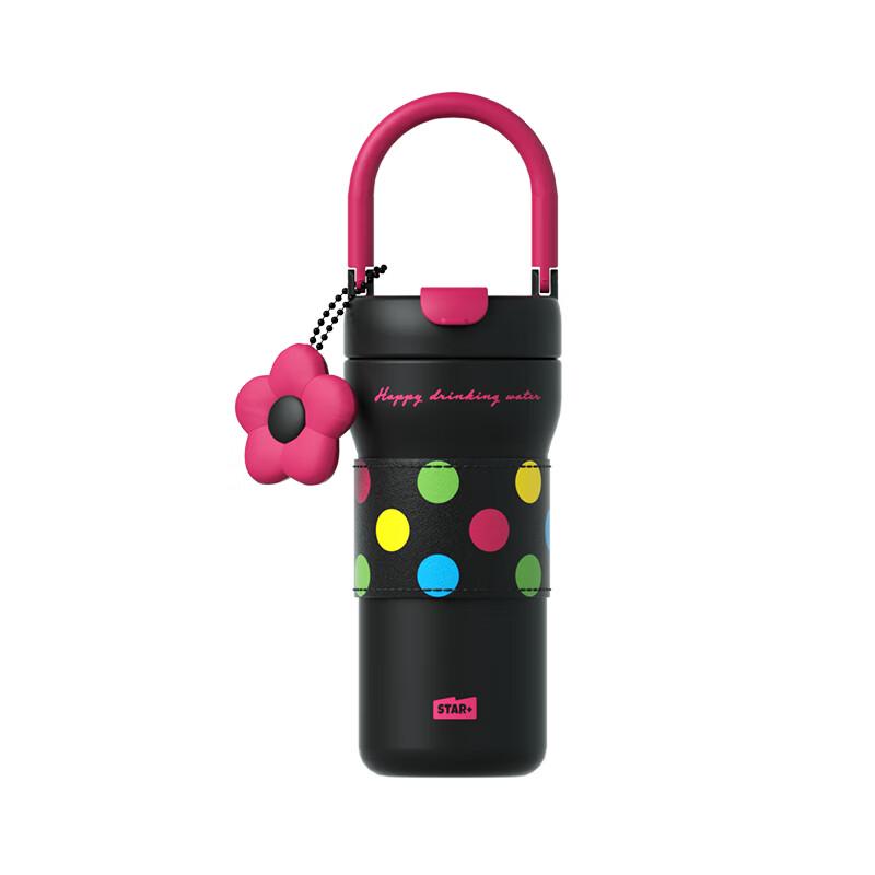 Elegant Portable Insulated Mug with Handle, 720ml