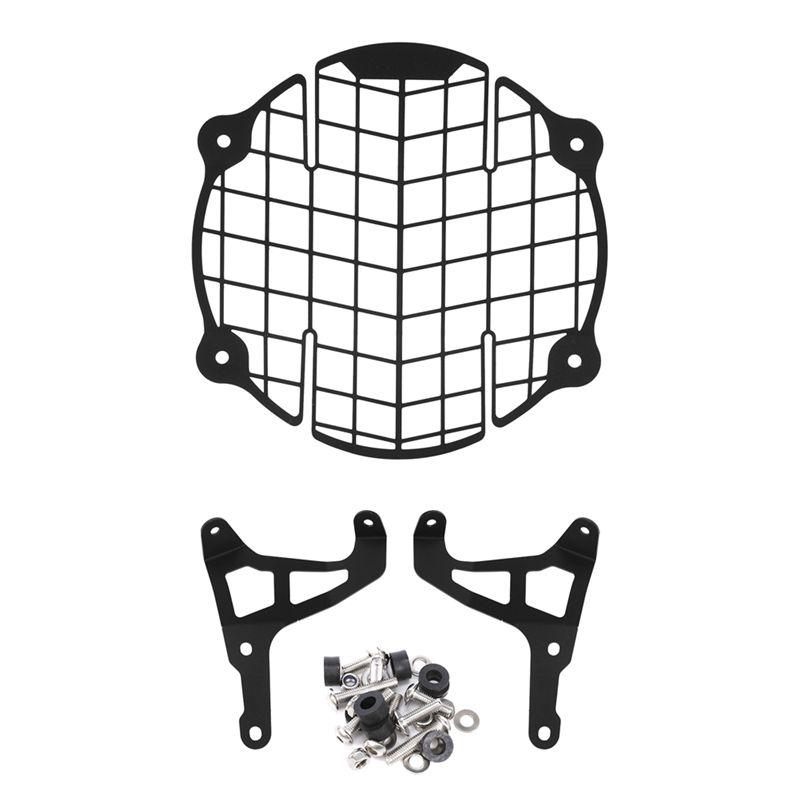 Versatile Motorcycle Headlight Guard Grille Cover Protector For Royal Enfield Interceptor 650 Continental INT650 GT650