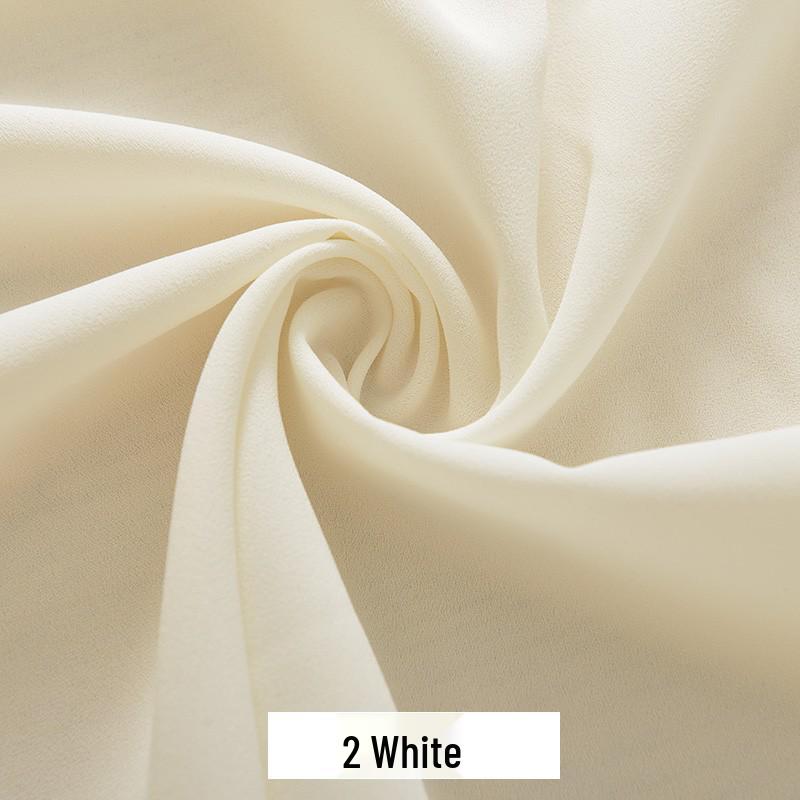 Šifonový Georgette Jednobarevná Taneční Kostýmová Látka pro Podšívku a Šaty