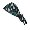 Festive Christmas Santa Print Red Scarf Holiday Themed Fashion Accessory for Women and Men, Soft and Comfortable