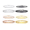Free Engraving Custom Couple ID Bracelets for Men Women Bangle Stainless Steel Chain Link Personalized Unique Name Brazalete
