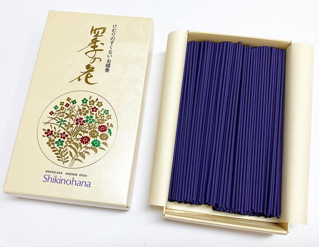 Awaji Low Smoke Seasonal Large Value Floral Flower Umekundo's Incense, Lavender, Flowers, 130g, Pack, Incense, Scent, #115