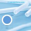 Dww Non-Toxic Silicone Tubing 4mm/6mm x 10 Meters for Air Hose, Flexible PVC Tube Ideal for Tanks and Aquariums