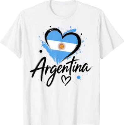 Argentina Argentinian Flag Vintage Pride T-Shirt