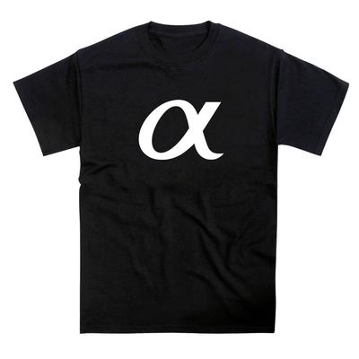 Alpha Symbol Game Dev Build Programmierer Programmier-T-Shirt