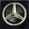 2025 Hot Car Sticker Emblem Light Car Front Grille Illuminated Logo Star Badge Fit For Mercedes Benz A B C E S R SL ML GL GLA GL