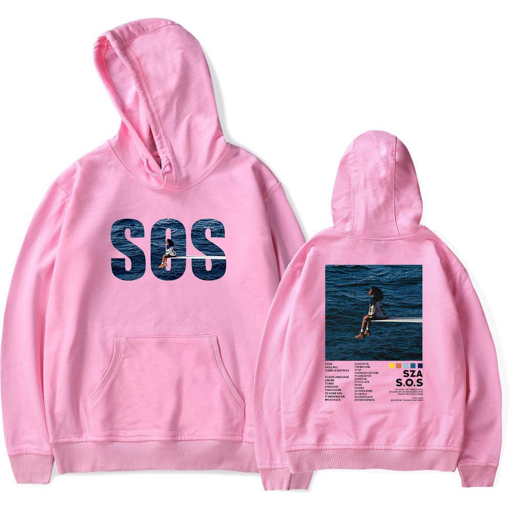 American Singer SZA Hoodies Graphic Sweatshirts for Fans Casual Long Sleeve Men/Women Clothing Sudaderas Hip Hop Hoody