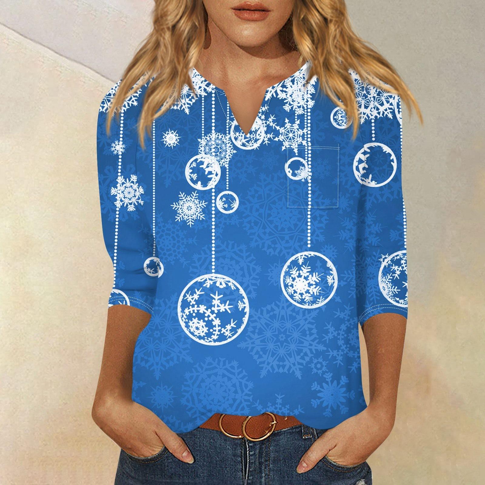 Женская рубашка с рукавом семь дюймов — фото 8