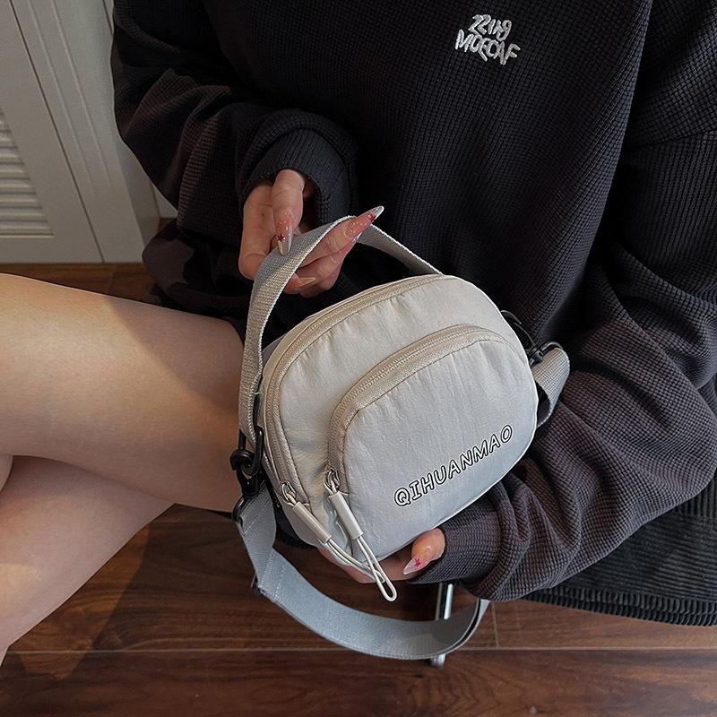 

Летняя стильная холщовая сумка, мини-универсальная сумка через плечо для женщин серый