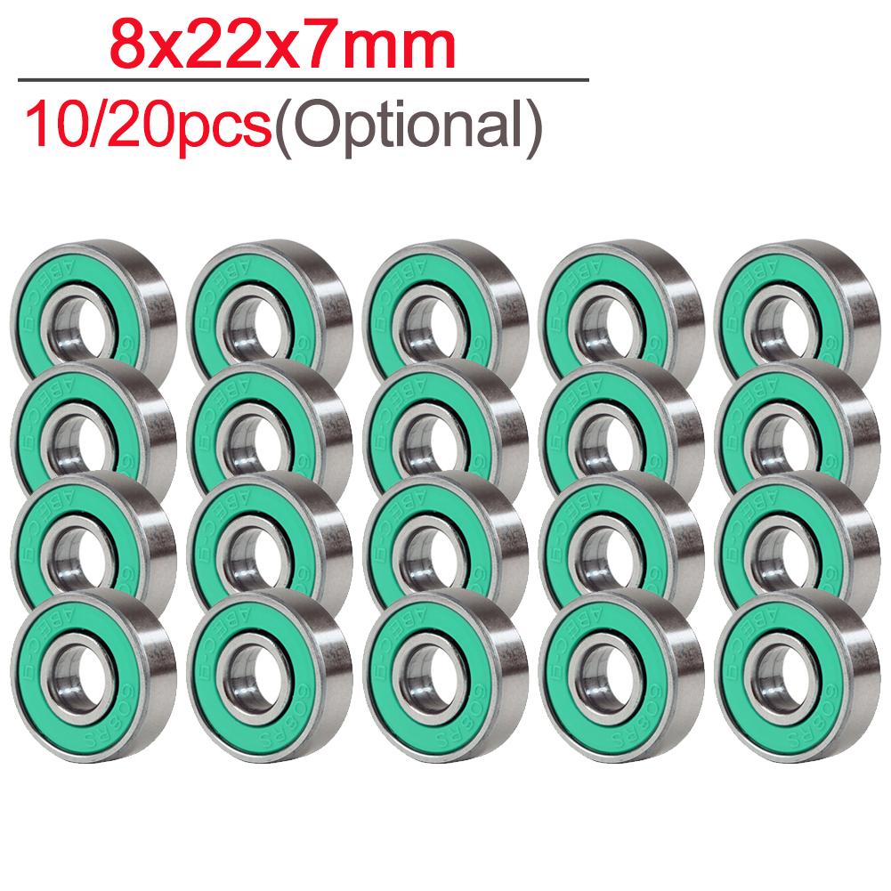 10-20pcs Ball Bearings 608ZZ 685ZZ 688ZZ 608RS Deep Groove Miniature Bearings For Skateboard Scooter 3D Printers Bearings