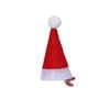 10Pcs New Santa Christmas Hat Clips Red Mini Hair Grips Barrettes Handmade Christmas Photo Decoration Christmas