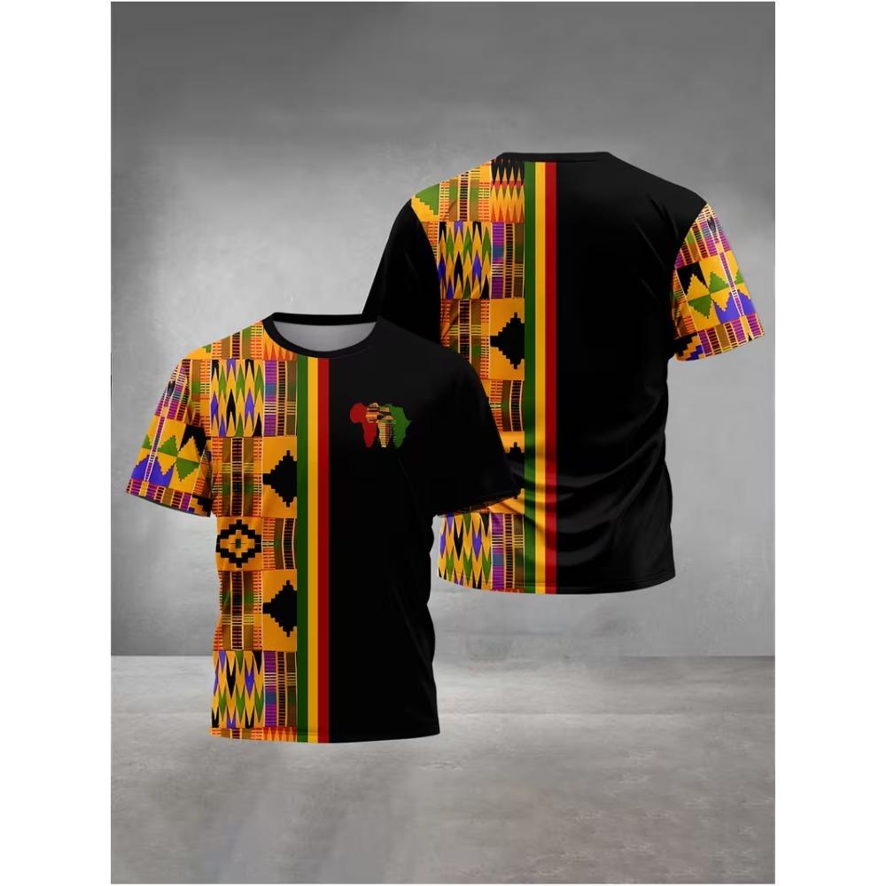 

Men s children s casual loose-fitting T-shirt 100 cm