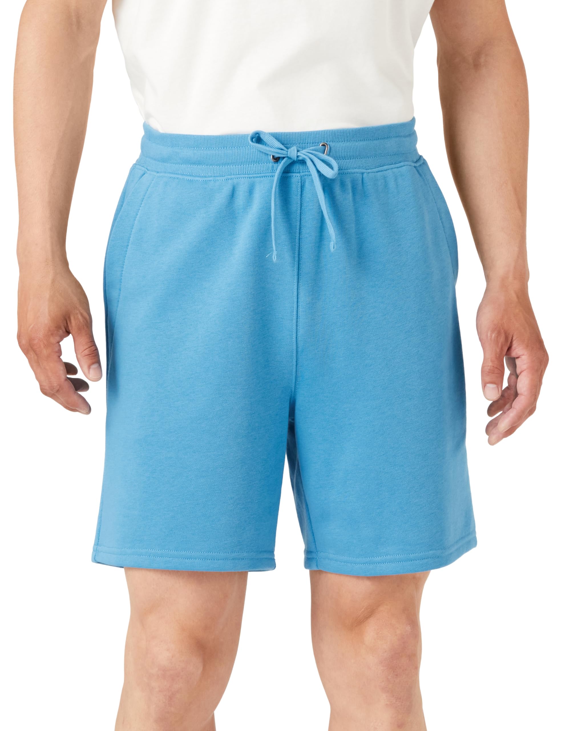 

Amazon Essentials Men s Lightweight French Terry Shorts, Turquoise Blue, Size L