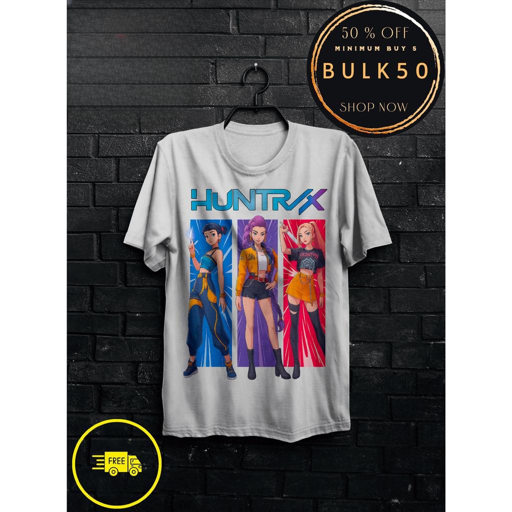 Anime K-Pop Demon Hunters T-shirt Harajuku O-neck Casual Shirt Gift Summer T-Shirt for Men Graphic Y2k Football T Shirts