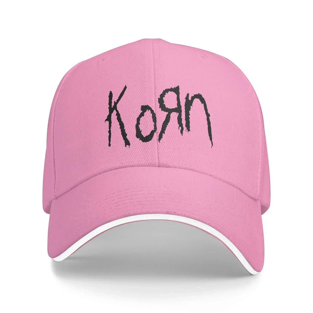 Musik Rock Korn Band Baseballkappe Fitted Retro Trucker-Kappe Sommer Unisex-Teens Outdoor Sport Snapback-Kappe