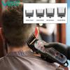 LED Digital Display Super High Power Long Battery Life Electric Hair Clipper  Rechargeable Hair Clipper  Oil Head  Retro Metal Electric Hair Clipper