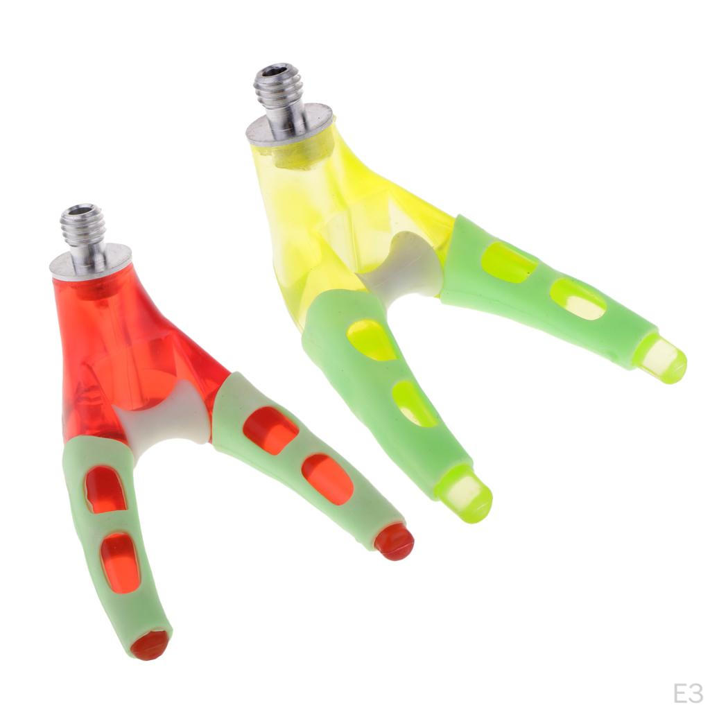 Built Carp Fishing Rod Rest Holder Luminous Plastic Stand Bracket Support