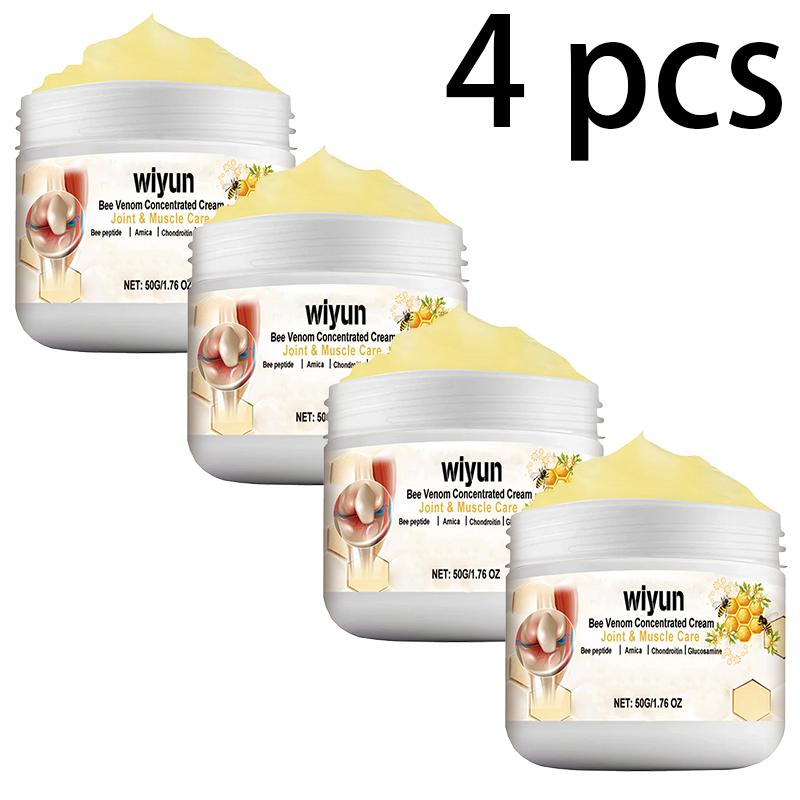 Bee Venom Body Cream Gentle Moisturizing Apply Wrists Knees Body Massage Topical Repair Cream