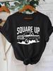 Square Up Truck Graphic T-shirt