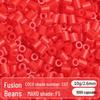 2.6mm High-Quality Fuse Beads Refill Pack: Black, White, Transparent, Red, Skin Colors