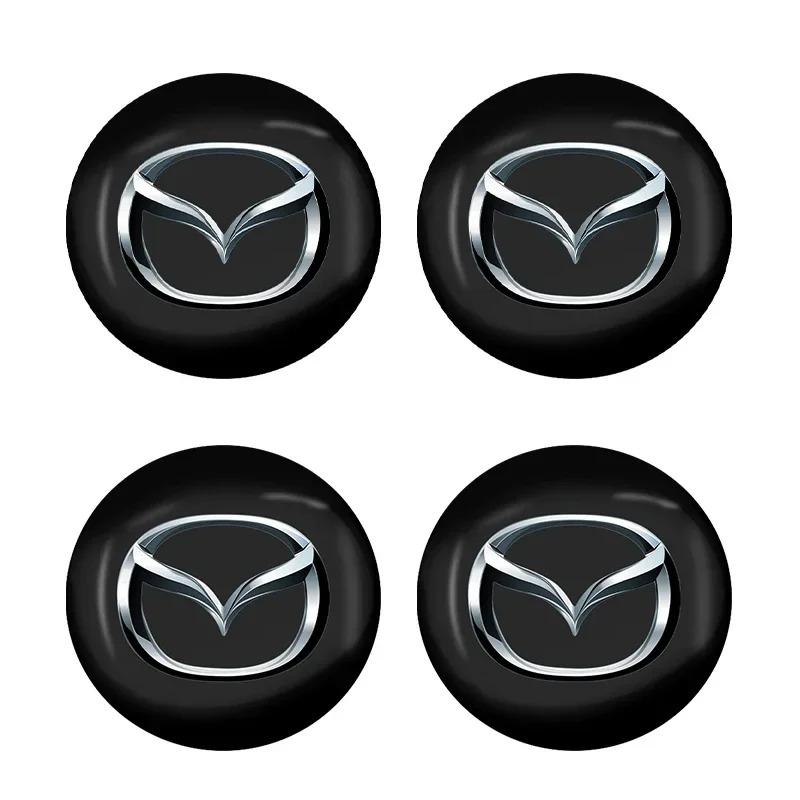 4 buc 56mm Capac Central Roată Auto Insignă Logo Emblema Autocolant Decal pentru Mazda 3 CX3 CX4 CX5 CX7 CX8 CX9 CX30 RX7 Atenza Axela