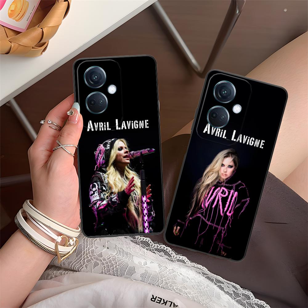 Avril Lavigne Matte TPU Mobile Phone Case for OPPO Find X9 X8 X7 X6 X5 X3 X2 Plus s Pro Ultra Lite Colorful Printing Cover