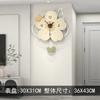 Design Luxury Wall Clock Hanging Nordic Quiet Luminous Minimalist Wall Clock Living Room Modern Reloj De Pared Grande Furniture