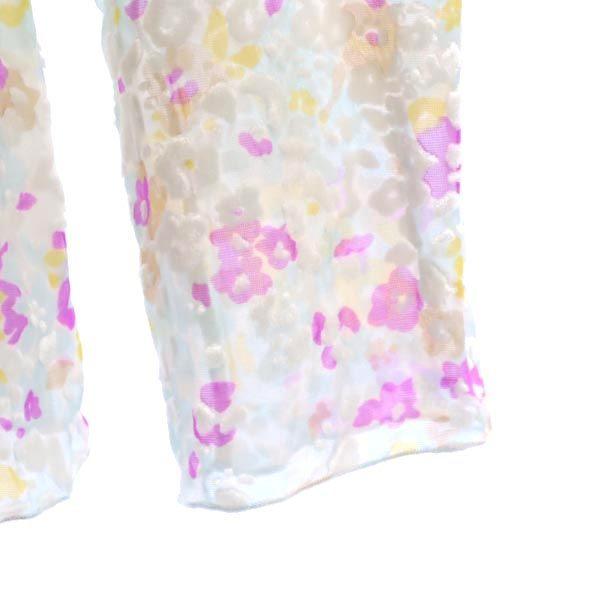 SEE BY CHLOE 100% Silk Overall Handle Long Sleeve See Through Cut 36 Women Used