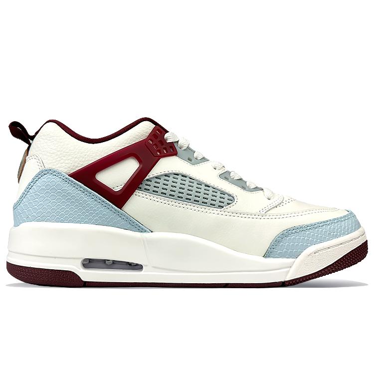 Jordan Spizike Mid top Vintage Basketball Shoes Men's Blue White FJ6372-100(Team40-)