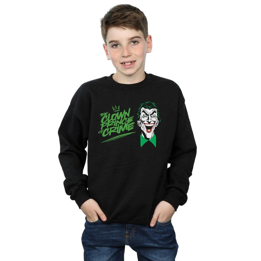 DC Comics Boys Batman Joker The Clown Prince Of Crime Sweatshirt